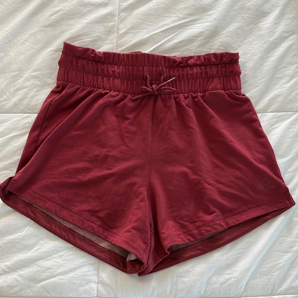 Adidas High-waisted Lounge Shorts Size S